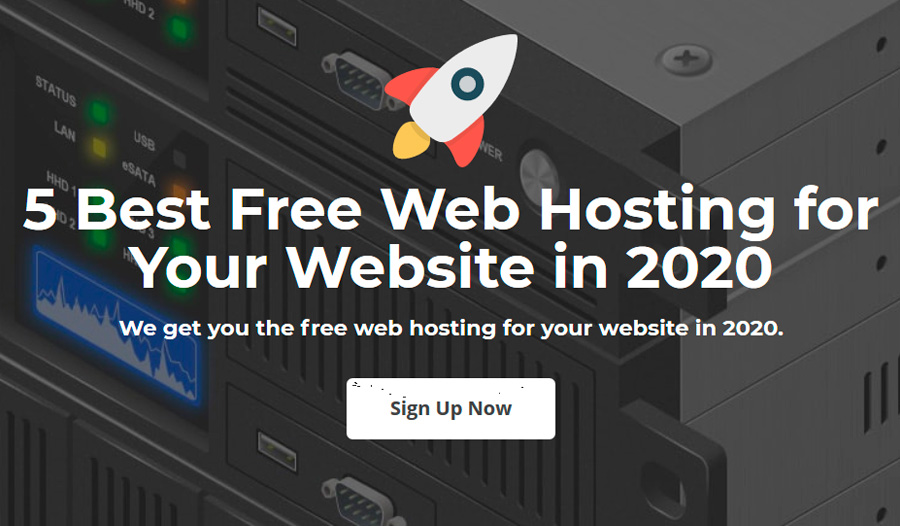 5 Best Free Web Hosting for Your Website in 2020